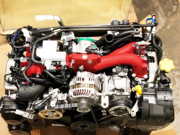 Brand new, never used with ZERO miles 2018 STI Type RA complete drop in ready engine assembly. This engine is directly from Subaru and is ready to ship in a crate. What you see is what you get. VF48 Turbocharger is not included. This engine will fit the following models: Fits: 2008, 2009, 2010, 2011, 2012, 2013, 2014, 2015, 2016, 2017, 2018, 2019 WRX STI EJ257 Part Number: 10100CD380 EJ257XG6LB 2018 SUBARU WRX STI TYPE RA ENGINE LONG BLOCK ASSEMBLY EJ257 BRAND NEW 0 MILES